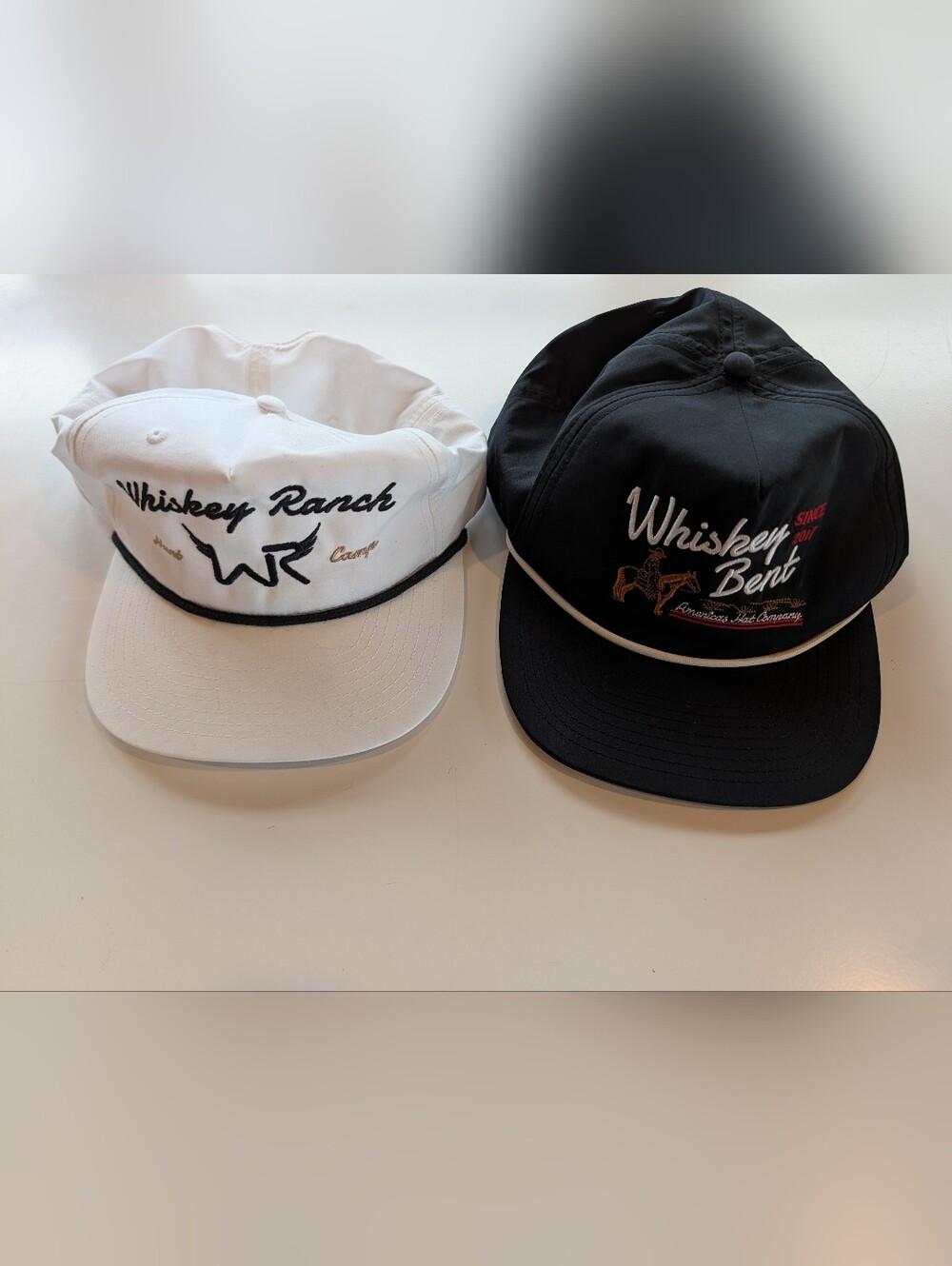 LOT of 2 Whiskey Bent & Whiskey Ranch Hats 🔥